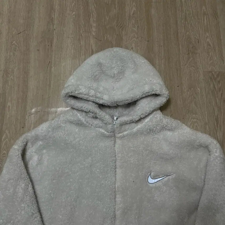 [BUNJANG] Nike Big Swoosh Padded Fleece Jacket / 나이키 빅스우시 누빔 양털 뽀글이 후리스 자켓 FREE