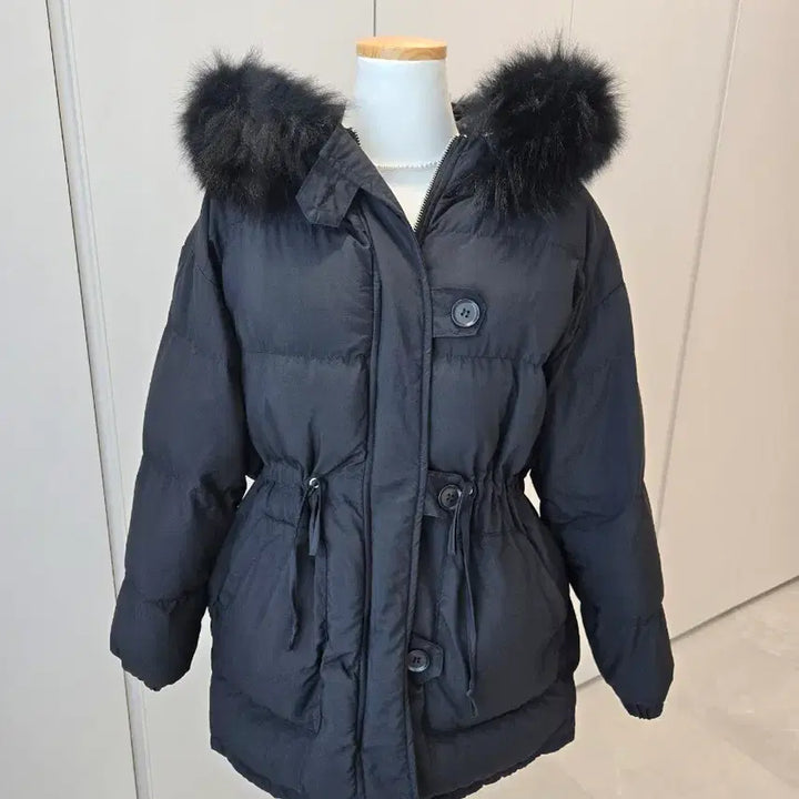 [BUNJANG] MinsShop Real Fox Fur Padded Jacket / 민스샵 리얼폭스퍼 패딩
