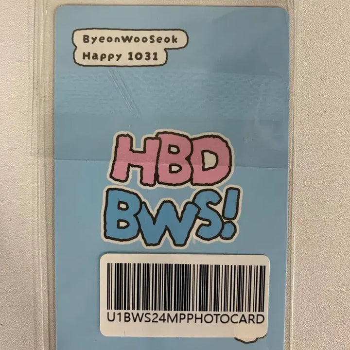 [BUNJANG] Byun Woo Seok 2024 Birthday Pouch + Prop Set + Photocard / 2024 변우석 생일 파우치 + 프롭셋 + 포카