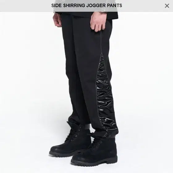 [BUNJANG] Kirejaro Side Shirring Wrinkle Seam Jogger Pants XL / XL 1회착) 킬리자로 사이드 셔링 링클 절개 조거 바지 33 34