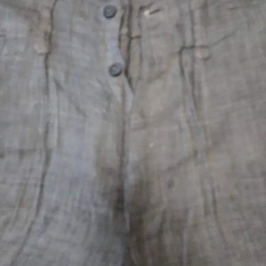 [BUNJANG] Ramie Shorts with Rayon Lining / 47ㅡ모시 반바지 안감 인견으로 허리ㅡ32