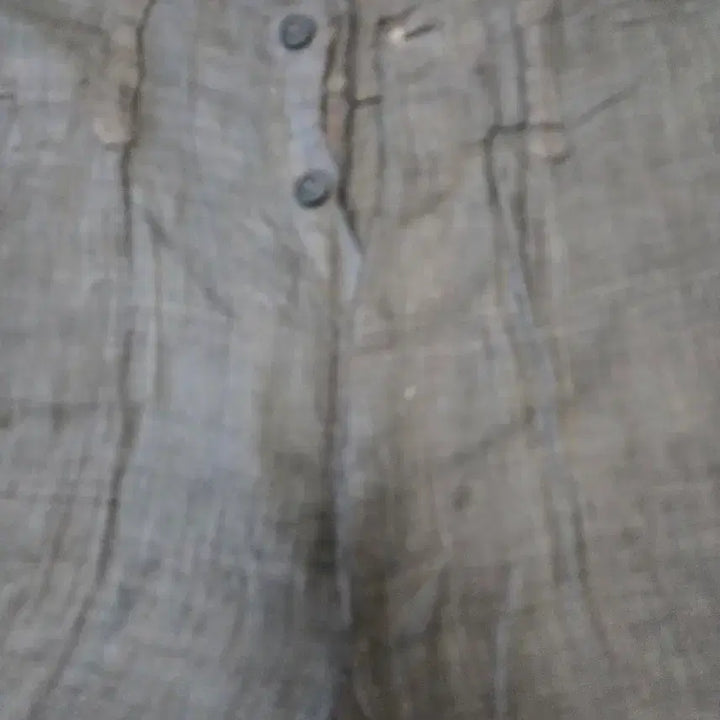 [BUNJANG] Ramie Shorts with Rayon Lining / 47ㅡ모시 반바지 안감 인견으로 허리ㅡ32