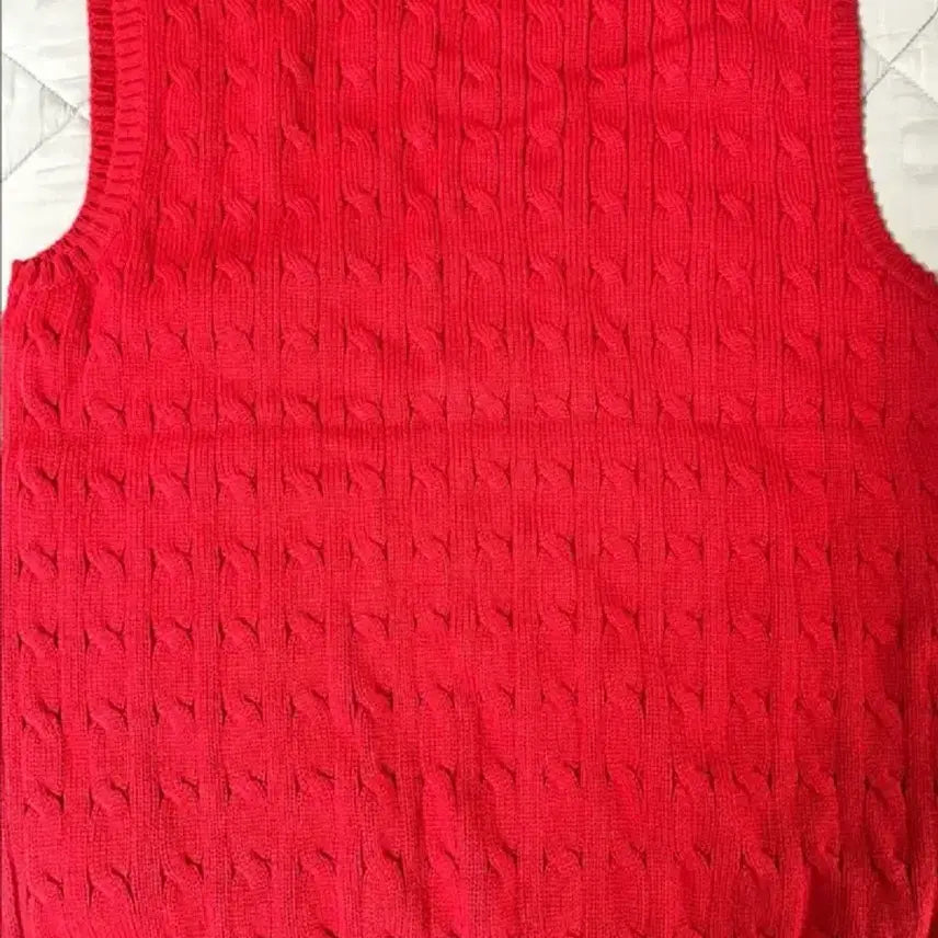 [BUNJANG] Polo Ralph Lauren Boys Cable Knit Vest XL / 폴로 보이즈 베스트 XL