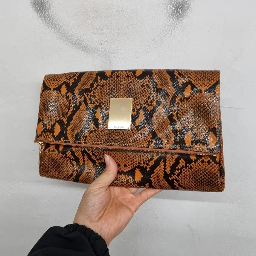 [BUNJANG] Couronne Vampy Clutch Bag / [free size] 쿠론 뱀피 클러치백