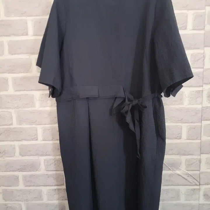 [BUNJANG] J Key Navy 3/4 Sleeve Dress / J Key 네이비 칠부 원피스/알뜰한여우