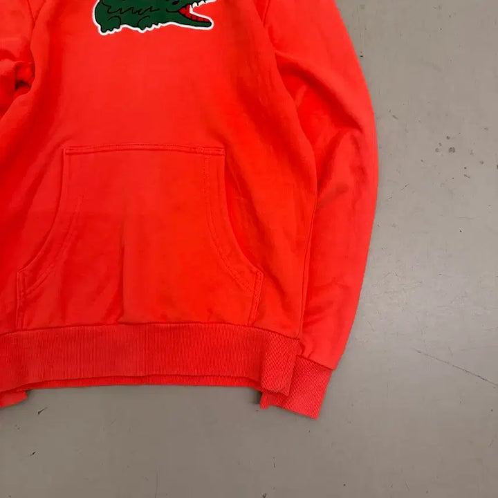 [BUNJANG] Lacoste Big Logo Hoodie / 라코스테 빅로고 후드티