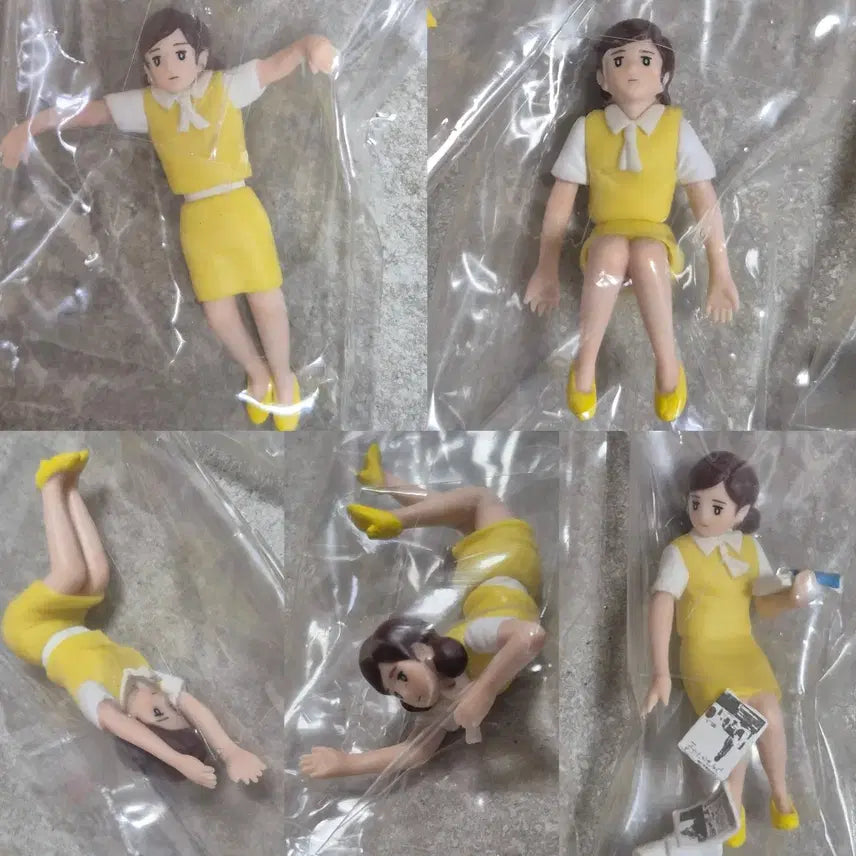 [BUNJANG] Fuchico on the Cup 3 Yellow Set (5 Types) / 컵위의 후치코3 옐로우 5종