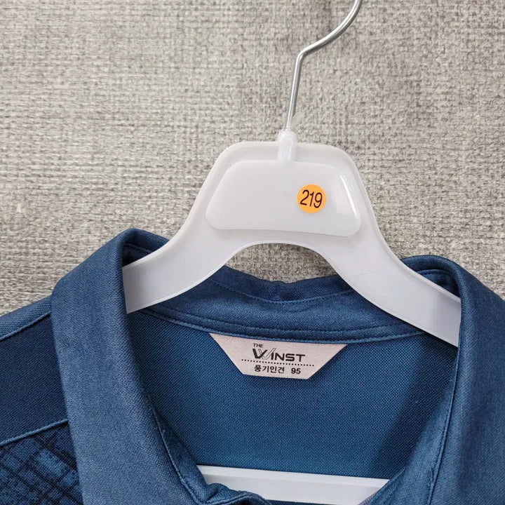 [BUNJANG] Rayon Mandarin Collar T-Shirt Size 95 / ㅈ219 인견 카라티 95