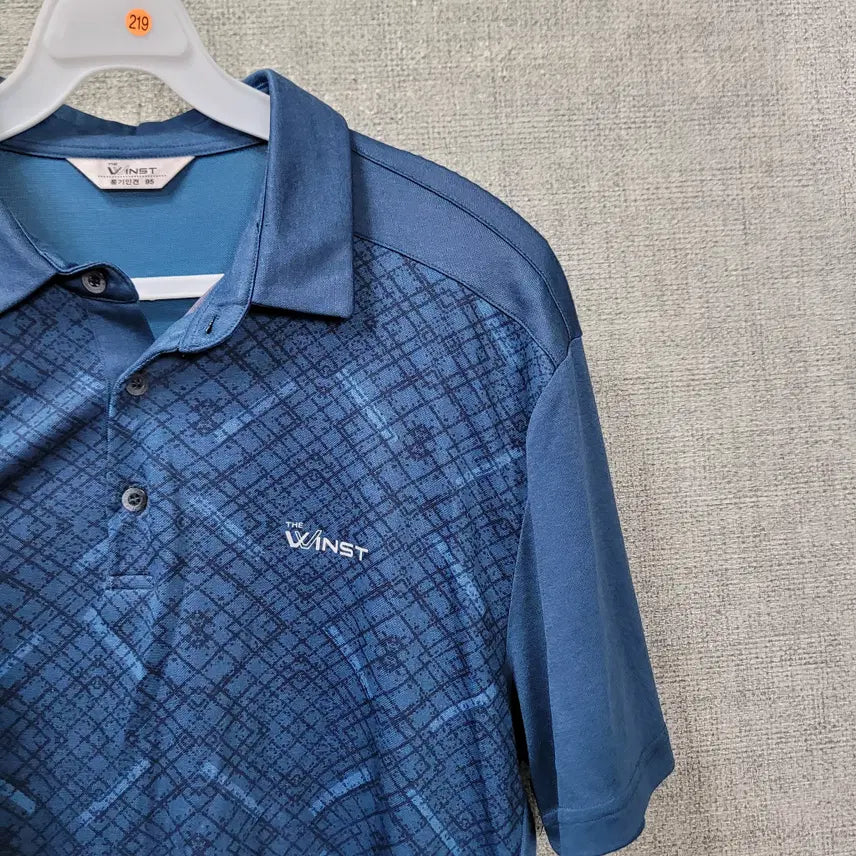 [BUNJANG] Rayon Mandarin Collar T-Shirt Size 95 / ㅈ219 인견 카라티 95