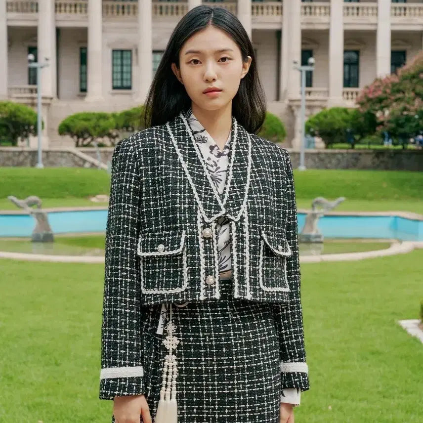 [BUNJANG] HAPPLY Tweed Jacket / 하플리 트위드자켓