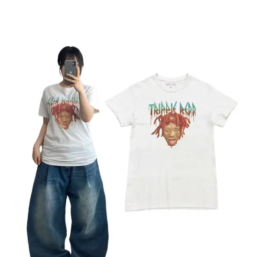 [BUNJANG] Trippy Red Vintage Hip Hop Rap T-Shirt / 트리피레드 빈티지 힙합티 랩티 반팔 티셔츠