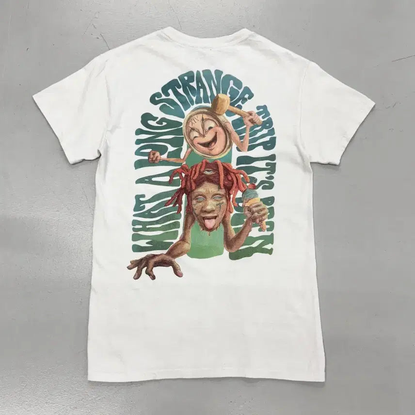 [BUNJANG] Trippy Red Vintage Hip Hop Rap T-Shirt / 트리피레드 빈티지 힙합티 랩티 반팔 티셔츠