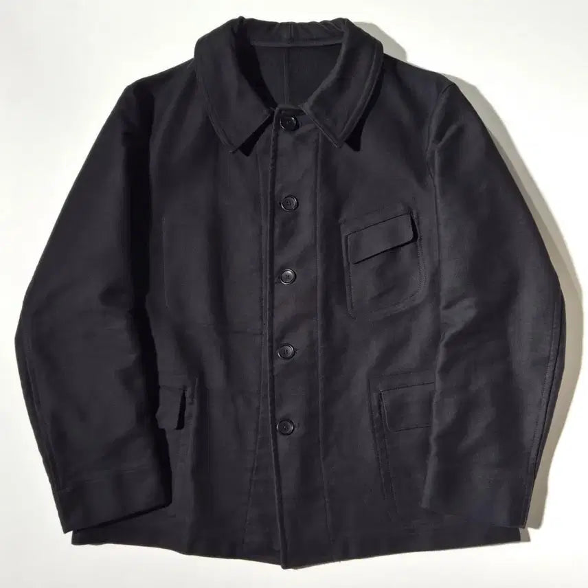 [BUNJANG] Anatomica French Moleskin Work Jacket Black XL / 아나토미카 프렌치 몰스킨 워크자켓 블랙 XL