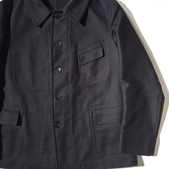 [BUNJANG] Anatomica French Moleskin Work Jacket Black XL / 아나토미카 프렌치 몰스킨 워크자켓 블랙 XL