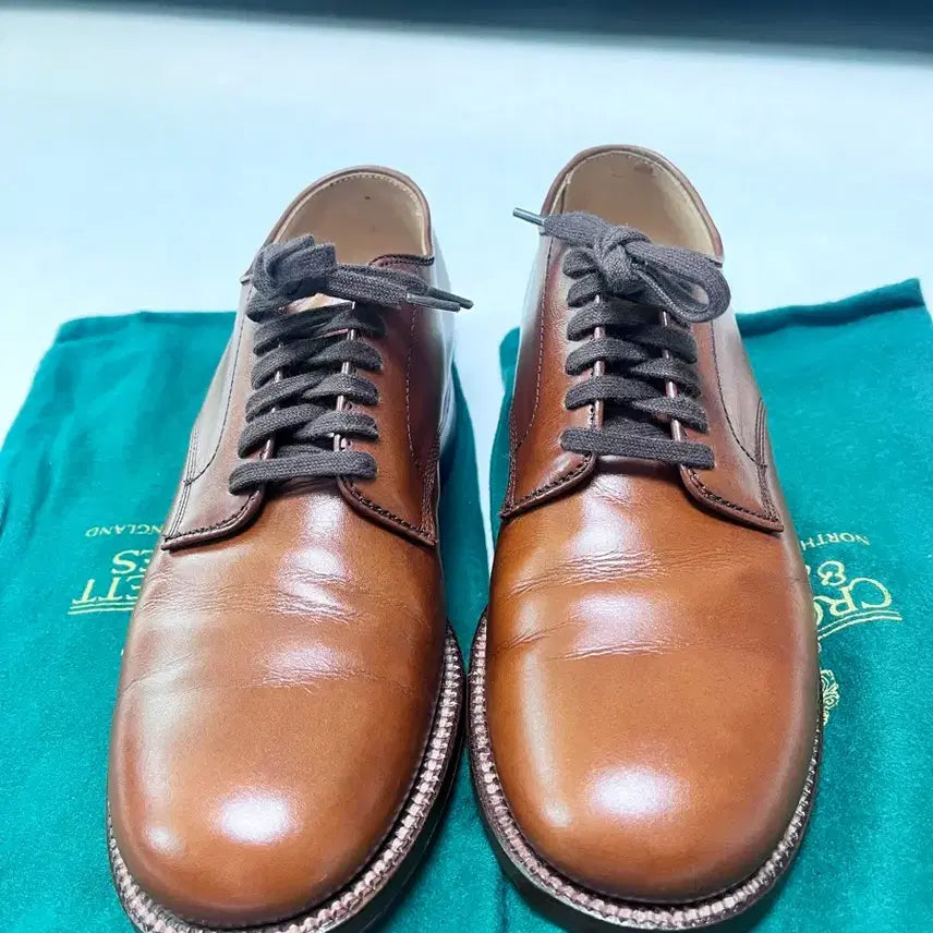 [BUNJANG] Alden Derby Shoes Brown / 알든 더비 슈즈