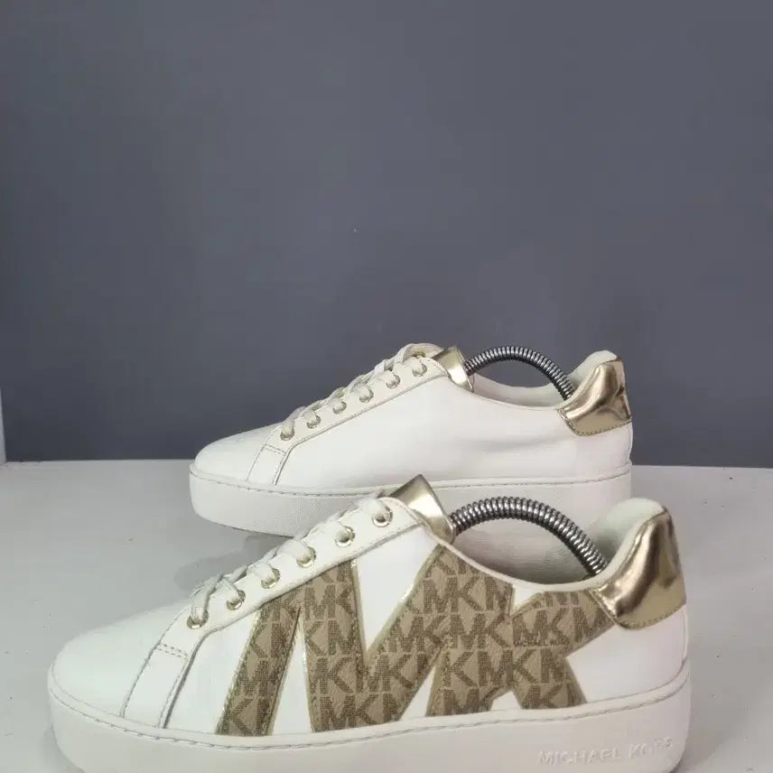 [BUNJANG] Hyojavintage Michael Kors Logo Gold Tone Sneakers / 효자빈티지 8 마이클코어스 로고 금장 스니커즈
