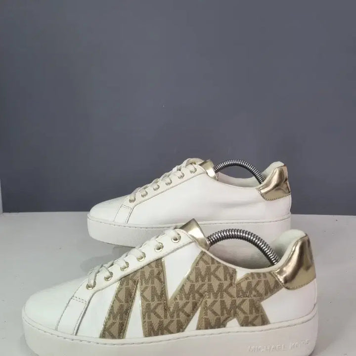 [BUNJANG] Hyojavintage Michael Kors Logo Gold Tone Sneakers / 효자빈티지 8 마이클코어스 로고 금장 스니커즈