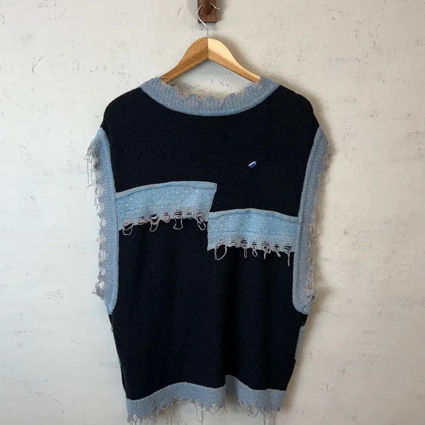 [BUNJANG] Ader Error 23SS Sebra Patchwork Knit Vest / [2] 아더에러 23SS 세브라 패치워크 니트 베스트