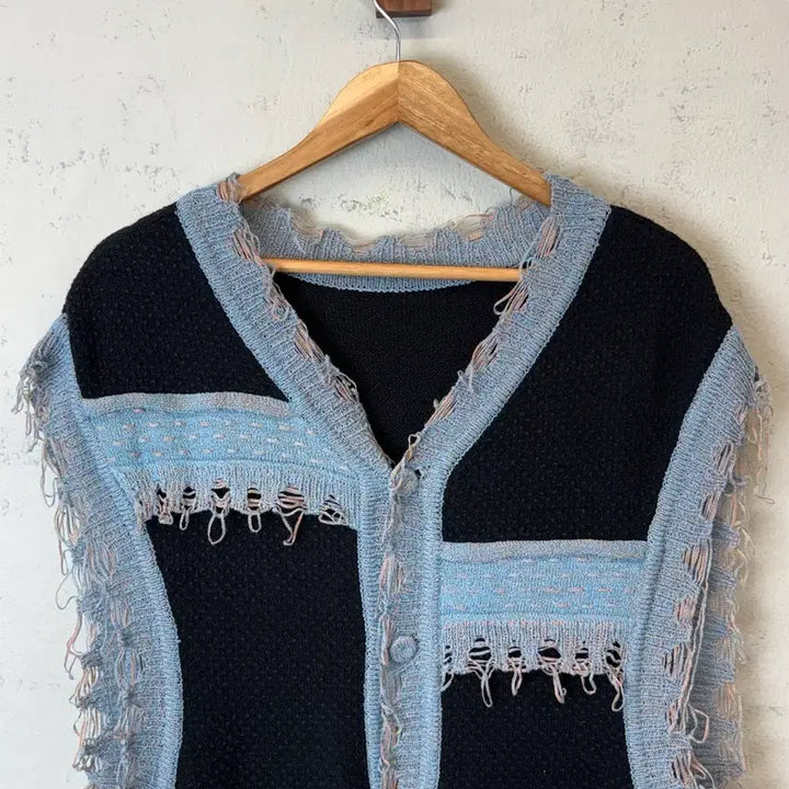 [BUNJANG] Ader Error 23SS Sebra Patchwork Knit Vest / [2] 아더에러 23SS 세브라 패치워크 니트 베스트