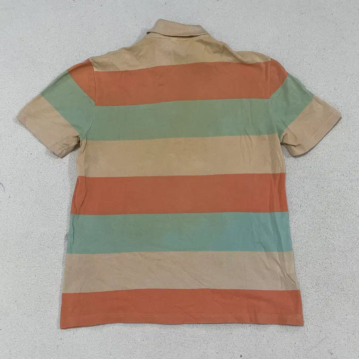 [BUNJANG] Lacoste Striped Pique Short Sleeve Polo Shirt / 3SIZE 라코스테 스프라이트 피케 반팔 폴로셔츠 0427