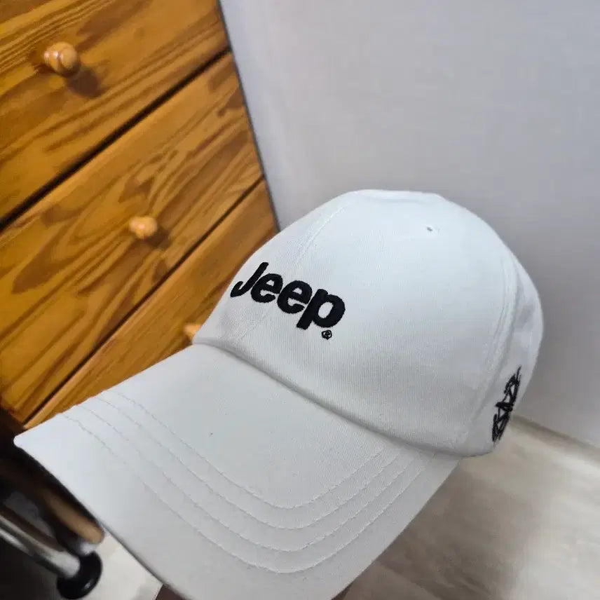 [SOLD OUT] Jeep 지프 화이트 볼캡 흰색 모자