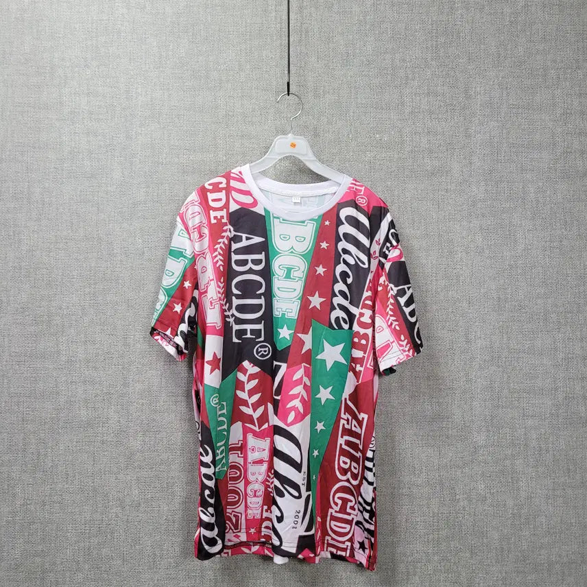 [BUNJANG] Patterned Short Sleeve T-Shirt Size 110 / ㅈ226 패턴 반팔 110