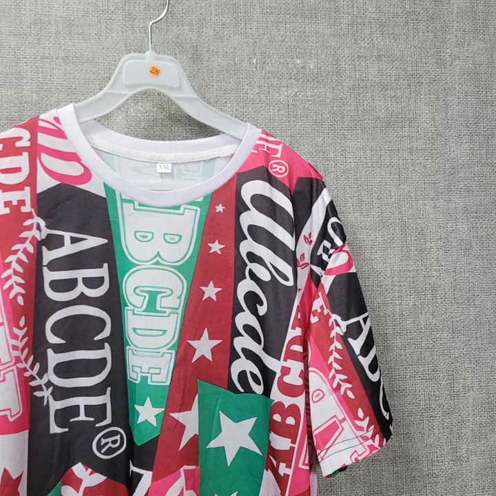 [BUNJANG] Patterned Short Sleeve T-Shirt Size 110 / ㅈ226 패턴 반팔 110
