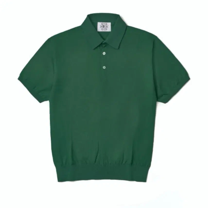 [BUNJANG] Frui Polo Knit T-Shirt Green / 새상품 Frui 프루이 반팔 폴로니트 그린