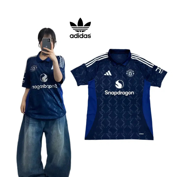 [BUNJANG] Adidas Manchester United 24/25 Away Jersey / 아디다스 맨유 맨체스터유나이티드 24 25 어웨이 유니폼 져지