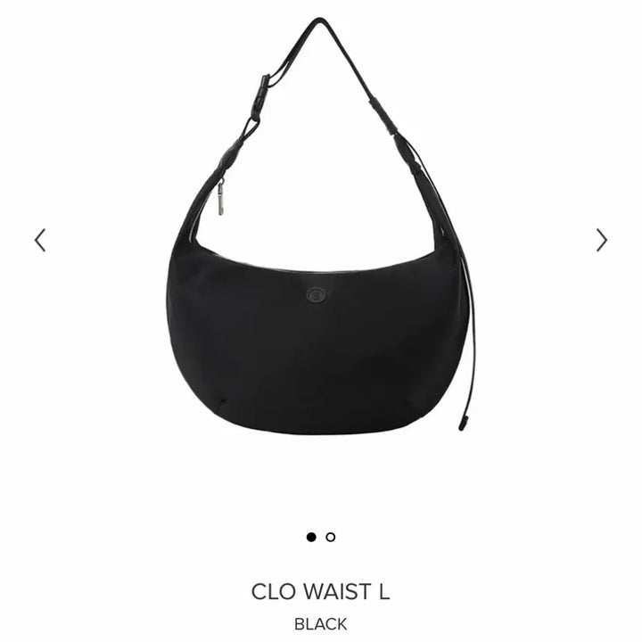 [BUNJANG] Minuit Minute Clo Waist Large Black / 미닛뮤트 클로웨이스트 라지 블랙
