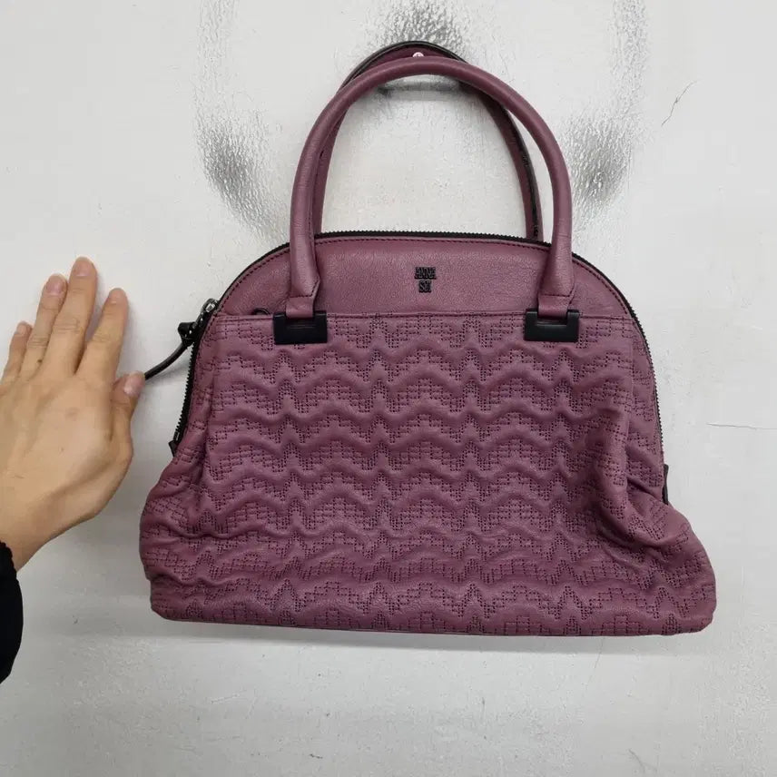 [BUNJANG] Anna Sui Lambskin Tote Bag / [free size] 안나수이 양가죽 토트백