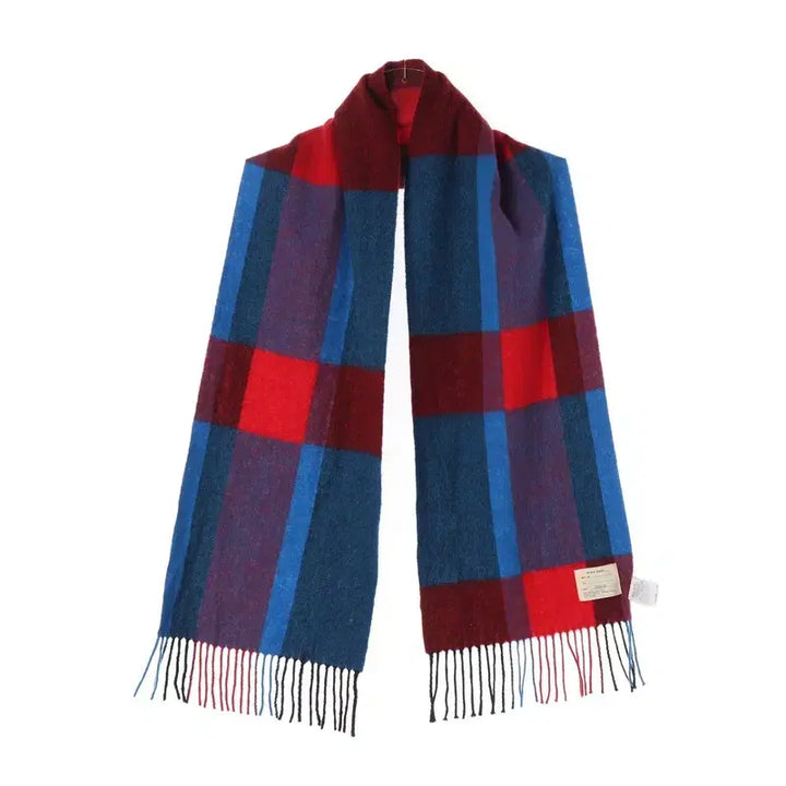 [BUNJANG] Nico and... 100% Wool Checkered Muffler / [니코앤드] 울 100% 체크 머플러