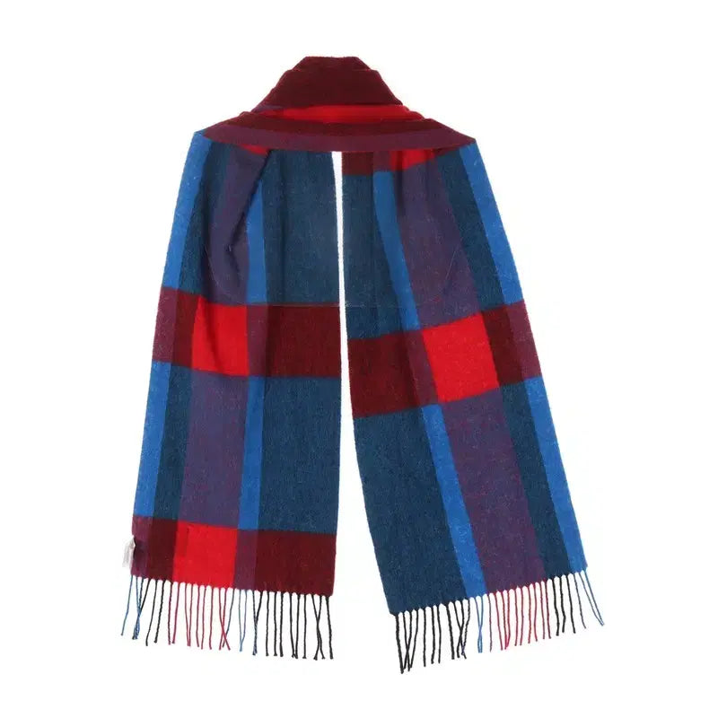 [BUNJANG] Nico and... 100% Wool Checkered Muffler / [니코앤드] 울 100% 체크 머플러