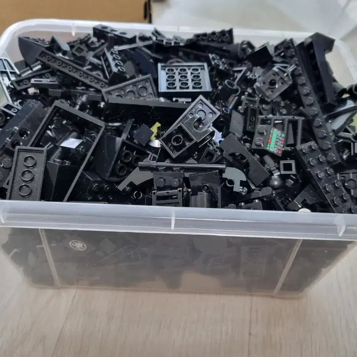 [BUNJANG] LEGO Genuine Black Parts Container / 레고 정품 검정색 부품 한 통