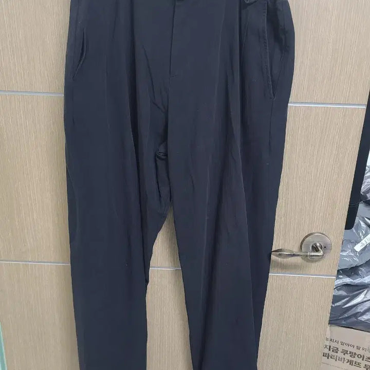 [BUNJANG] WooYoungMi Black Summer Slacks Pants Size 82 / 우영미  블랙 여름 슬랙스 팬츠 82