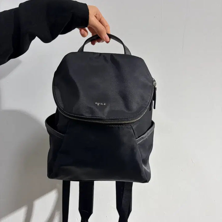 [BUNJANG] Agnès b. Small Logo Backpack / 아네스베 스몰 로고 백팩 가방