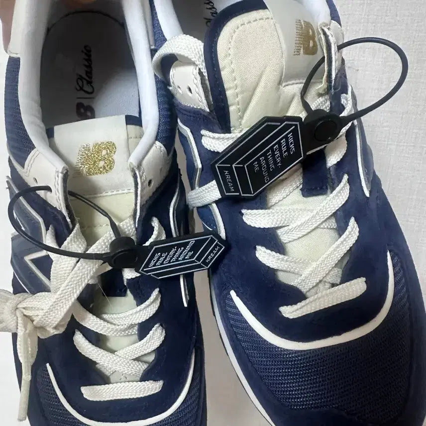 [BUNJANG] New Balance 574 Legacy Navy Shoes / [새상품]뉴발란스 574 레거시 네이비 (280)