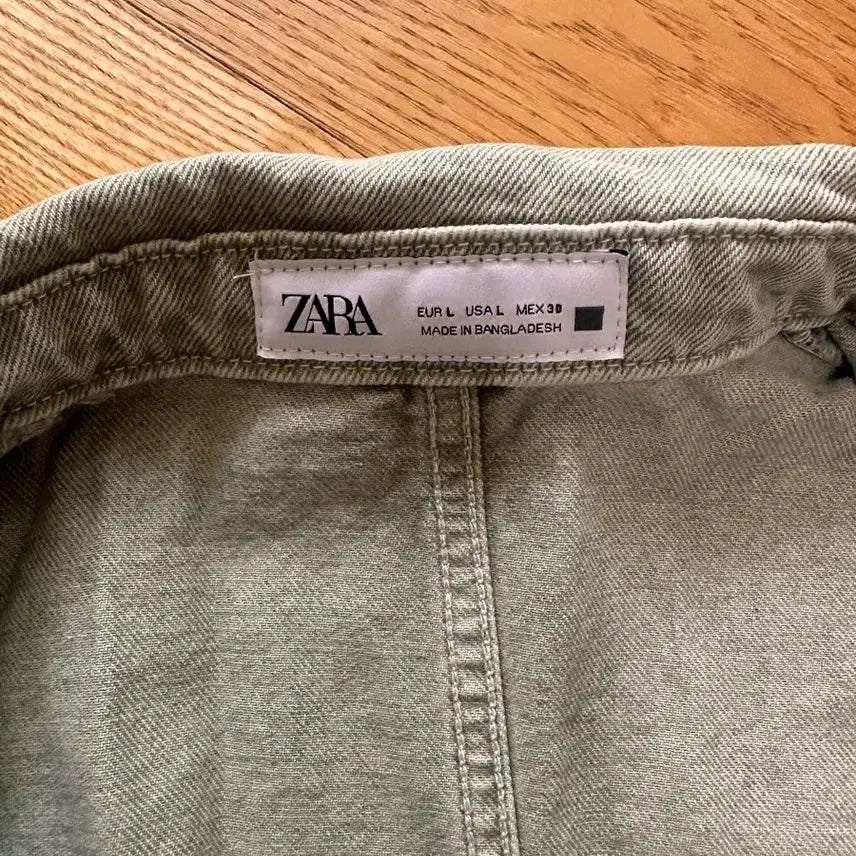 [BUNJANG] Zara Jumpsuit Khaki Grey Large / zara 자라 점프수트 새상품