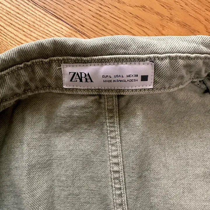 [BUNJANG] Zara Jumpsuit Khaki Grey Large / zara 자라 점프수트 새상품