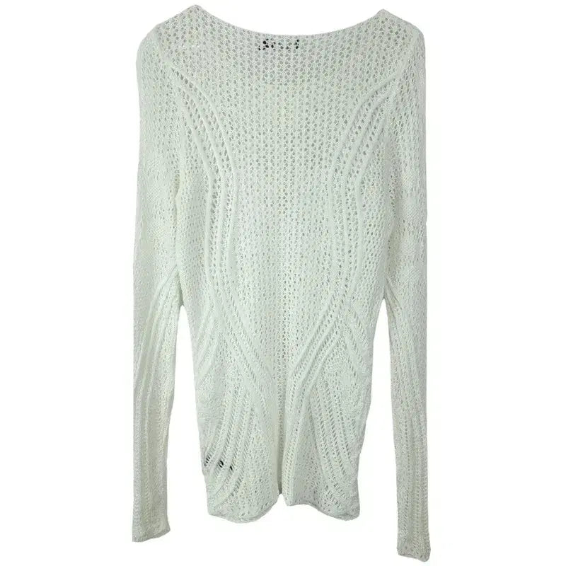 [BUNJANG] Polo Ralph Lauren See-through Net Summer Knit Ivory (Women&