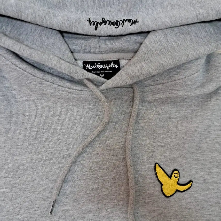 [BUNJANG] Mark Gonzales Grey Hoodie M / 마크곤잘레스 회색 후드티 M