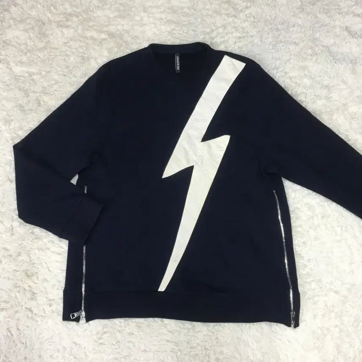 [BUNJANG] Neil Barrett Neoprene Sweatshirt / 닐바렛 네오프렌 맨투맨 EE04