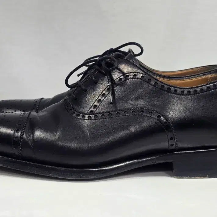 [BUNJANG] Magnanni Benjamin Black Oxford Shoes (Size 40) / 맥나니 벤자민 블랙 옥스포드 40