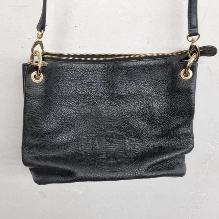 [BUNJANG] Metrogate Leather Crossbody Shoulder Bag / [free size] 메트로시티 가죽 크로스백 숄더백