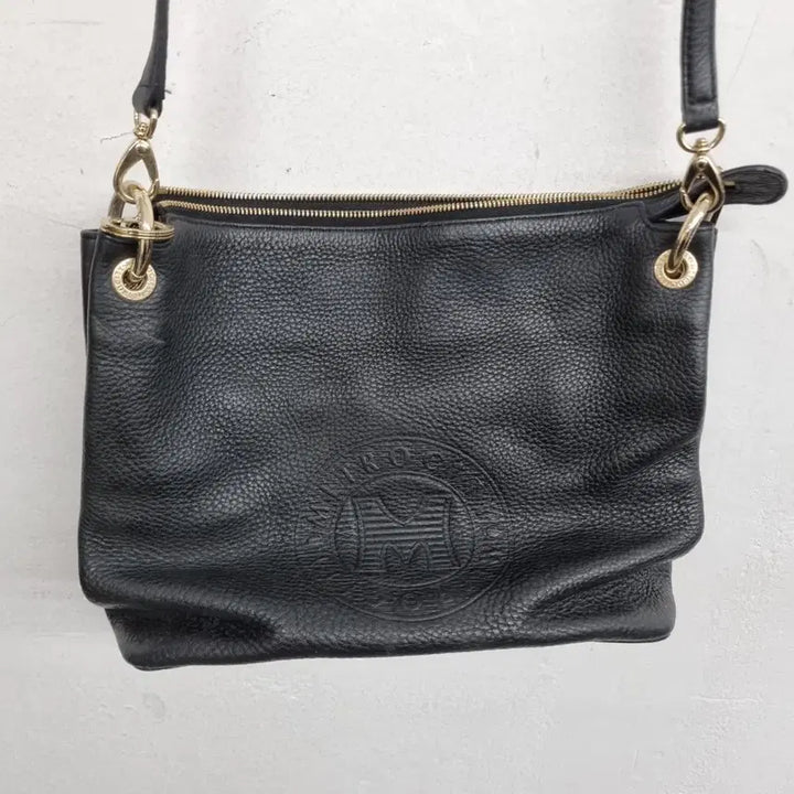 [BUNJANG] Metrogate Leather Crossbody Shoulder Bag / [free size] 메트로시티 가죽 크로스백 숄더백