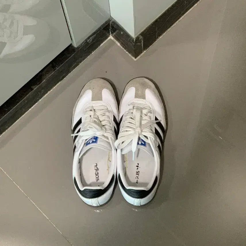 [BUNJANG] Adidas Samba Cloud White Shoes (230mm) / 아디다스 삼바 클라우드 화이트 230