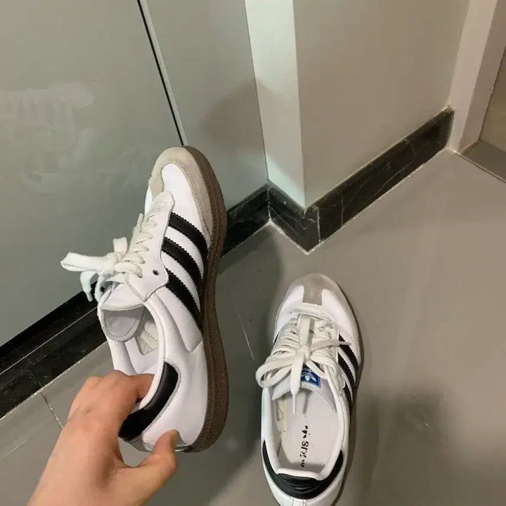 [BUNJANG] Adidas Samba Cloud White Shoes (230mm) / 아디다스 삼바 클라우드 화이트 230