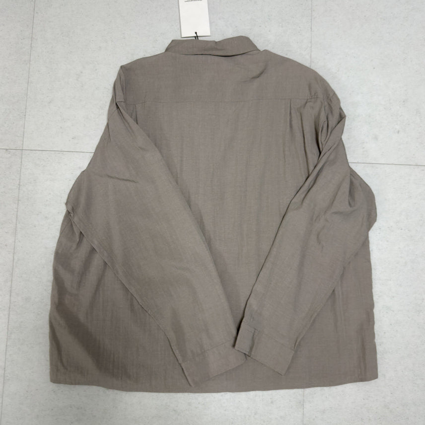 [BUNJANG] Hatching Room Crop Shirt Top Color / [2] 해칭룸_크롭셔츠_토페 컬러