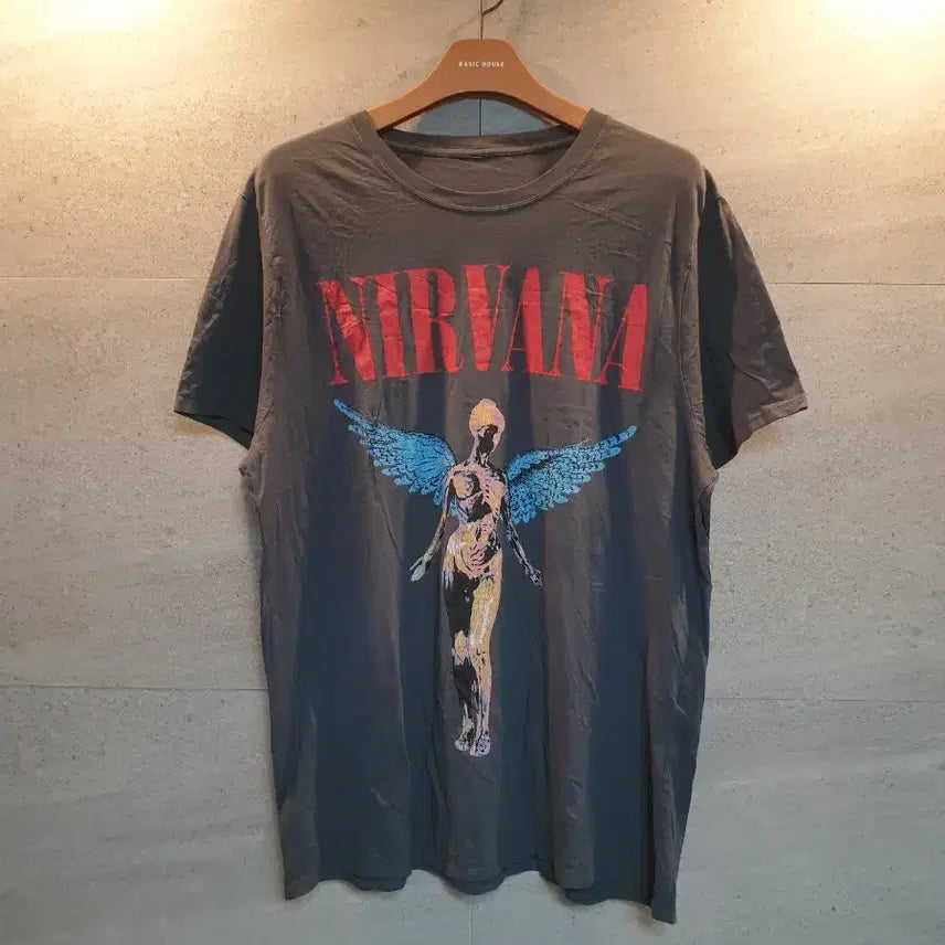 [BUNJANG] Nirvana Tour T-Shirt / 너바나 투어 티셔츠!