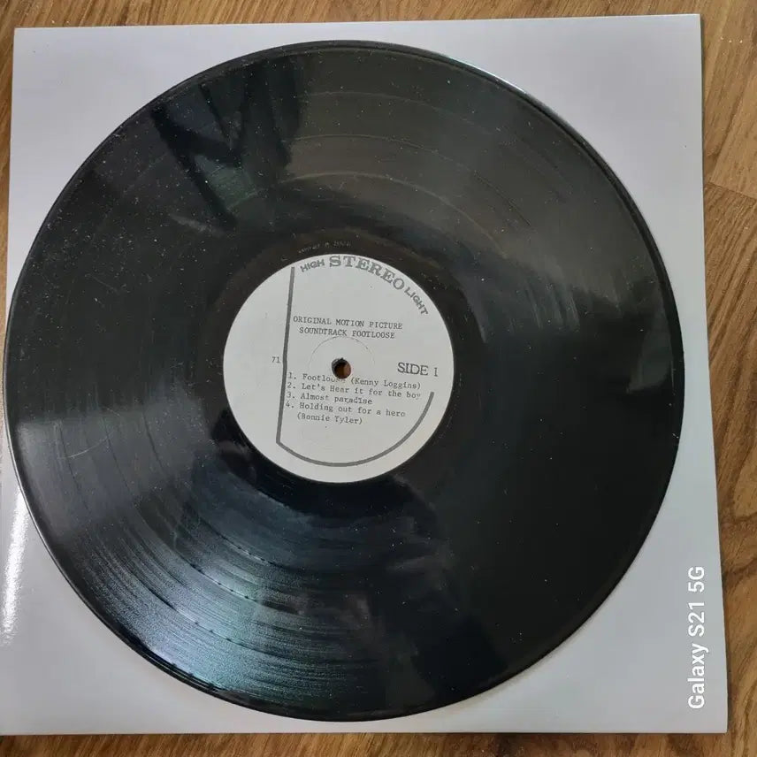 [BUNJANG] Footloose Original Motion Picture Soundtrack LP Record / FOOTLOOSE 영화음악 OST LP 레코드